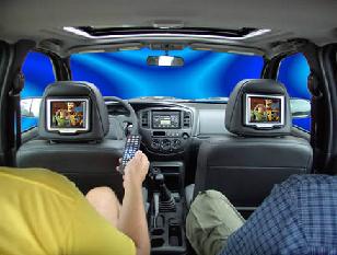 Car TV, digitale voor in de auto.